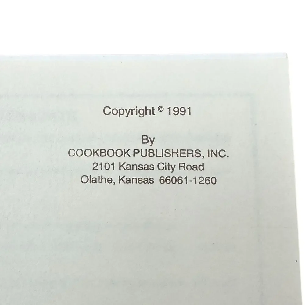 VTG Kids Kookin Cookbook 1991 St Paul's Episcopal Private School Modesto Calif